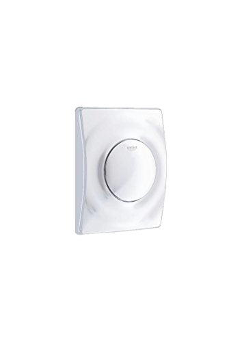 GROHE Surf - Abdeckplatte (116 x 144 mm, mit Druckknopfbetätigung, langlebig), alpinweiß, 37018SH0 im Sale